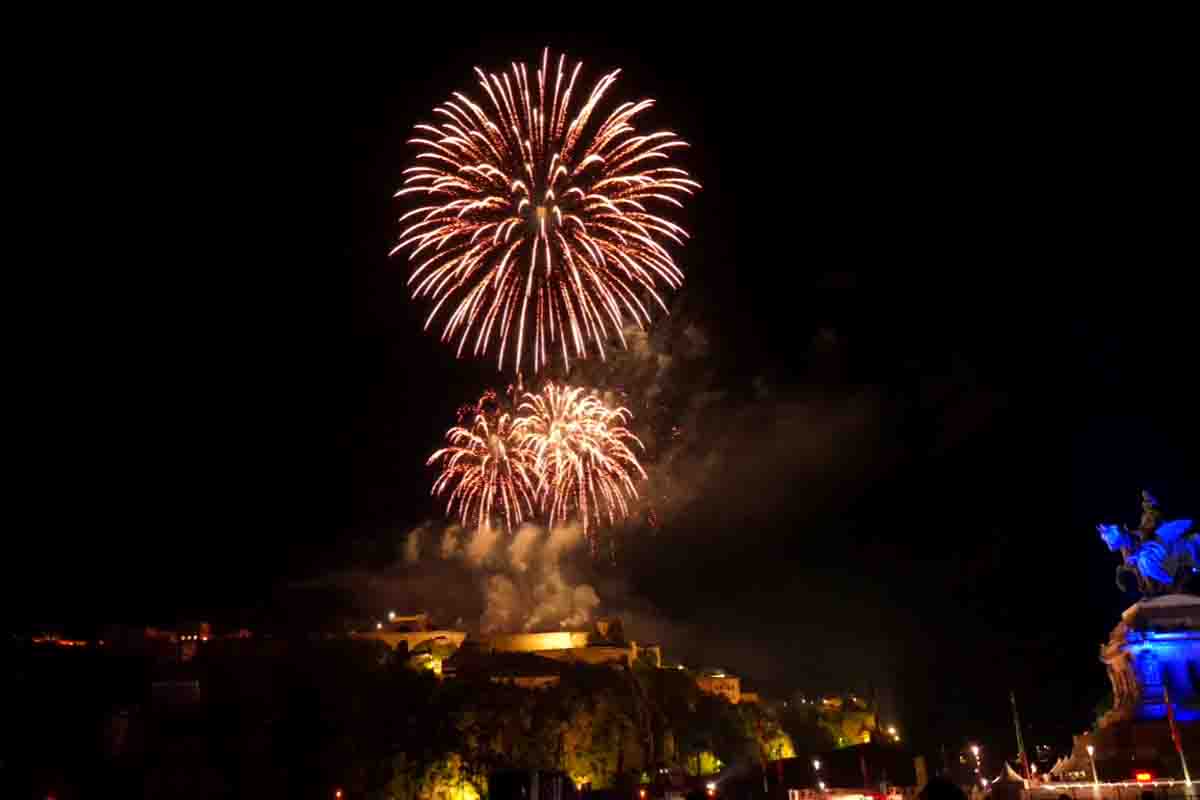 Rhein in Flammen langs de Rijn